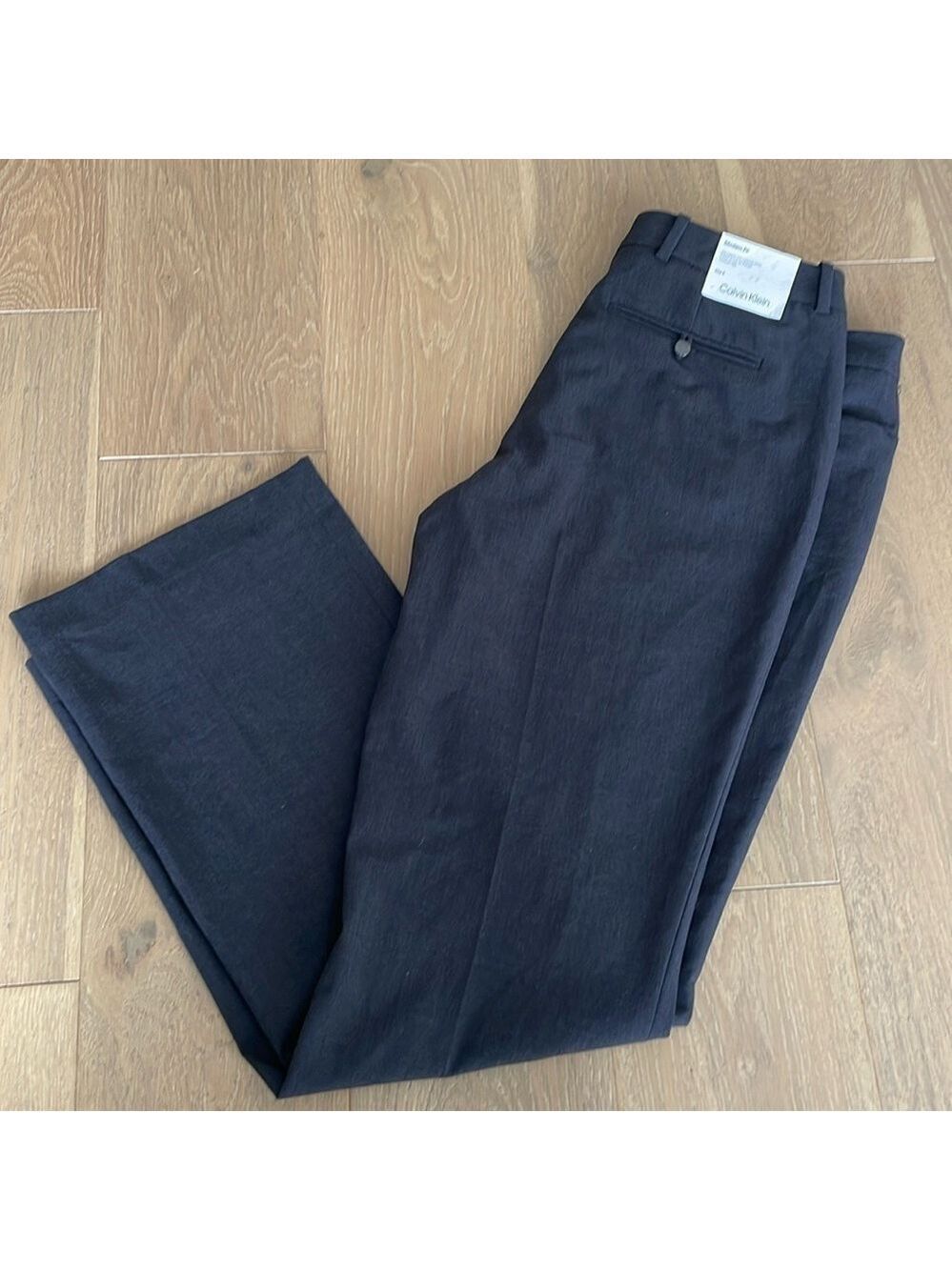 Calvin Klein Womens Modern Fit Gray Trousers - NWT